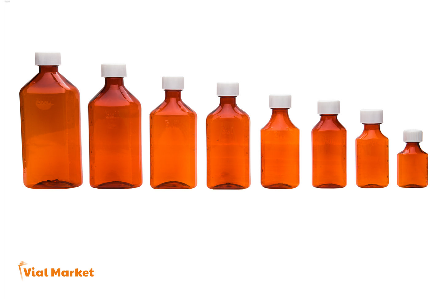 12 OZ Liquid Plastic Bottle (Case of 100)